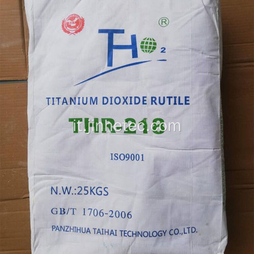 Diossido di titanio Taihai Thr-218 Pigmento inorganico bianco